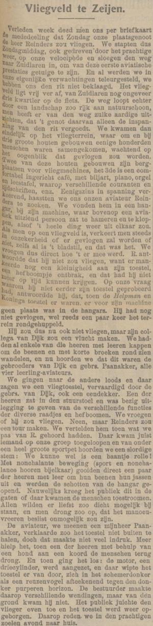 Nieuwe Veendammer courant, 26 september 1911