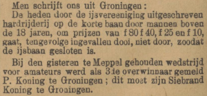 Provinciale Drentsche en Asser courant, 26 januari 1905