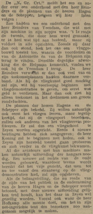 Provinciale Drentsche en Asser courant, 8 september 1911