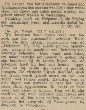 Provinciale Drentsche en Asser courant, 20 juni 1911