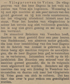 Nieuwe Veendammer courant, 17 juni 1911