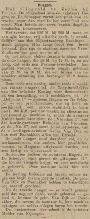 Nieuwsblad van het Noorden, 19 september 1911