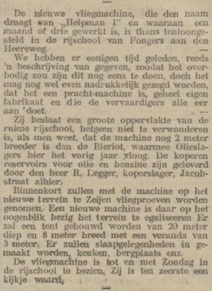 Nieuwsblad van het Noorden, 24 mei 1911