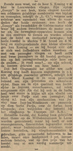 Nieuwsblad van het Noorden, 12 juli 1911
