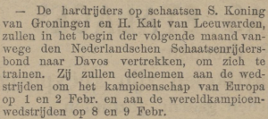 Nieuwe Veendammer courant, 26 november 1907