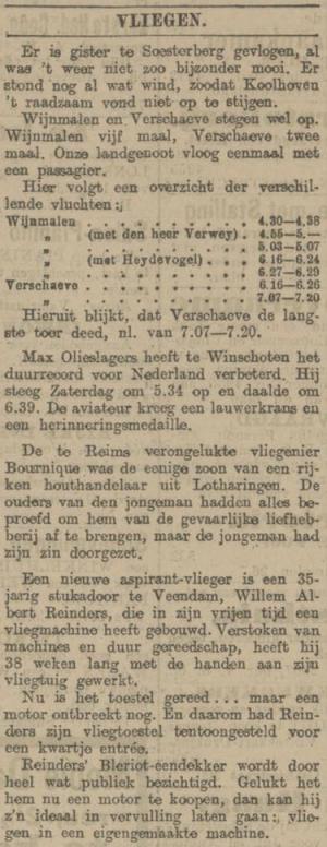 Haagsche courant, 23 mei 1911