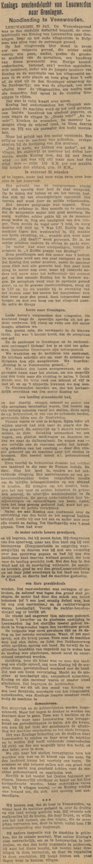 Nieuwsblad van Friesland : Hepkema's courant, 22 juli 1911