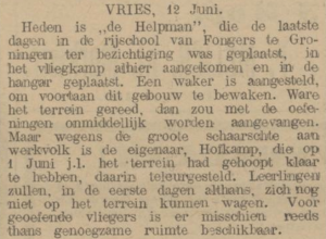 Provinciale Drentsche en Asser courant, 13 juni 1911