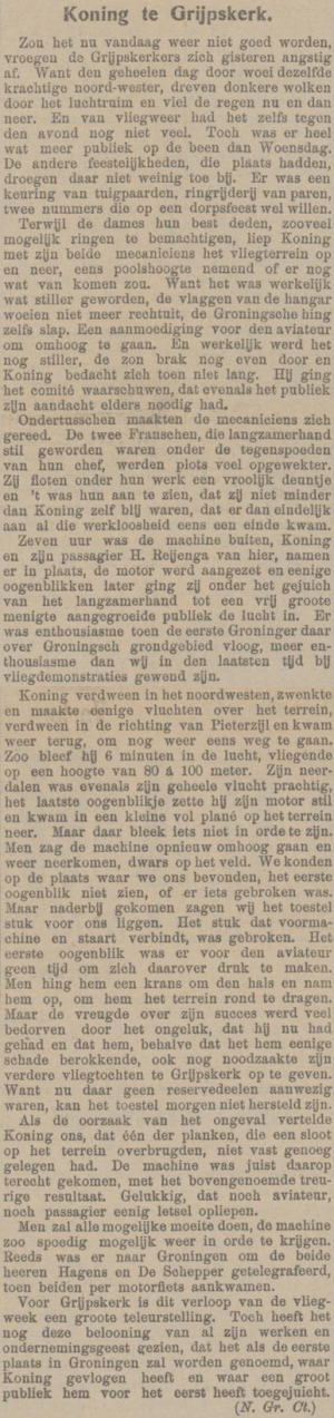 Nieuwe Veendammer courant, 19 augustus 1911