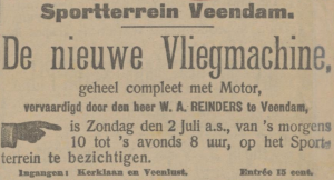Nieuwe Veendammer courant, 1 juli 1911