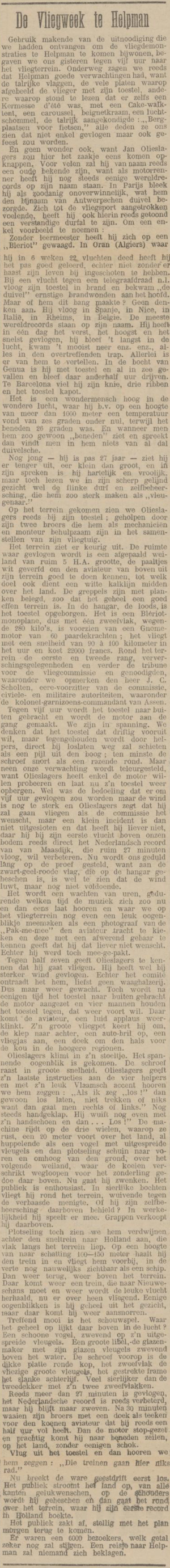 Provinciale Drentsche en Asser courant, 12 augustus 1910