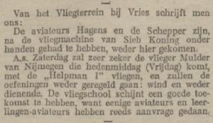 Nieuwsblad van het Noorden, 1 september 1911