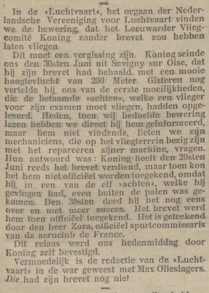 Nieuwsblad van het Noorden, 26 juli 1911