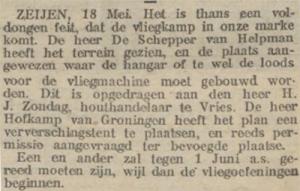 Nieuwsblad van het Noorden, 19 mei 1911