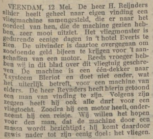 Nieuwsblad van het Noorden, 13 mei 1911