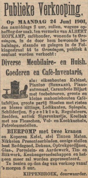 Nieuwsblad van het Noorden, 16 juni 1901