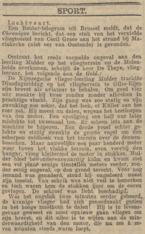 Het nieuws van den dag, 12 januari 1911