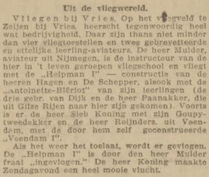 De Courant, 13 september 1911